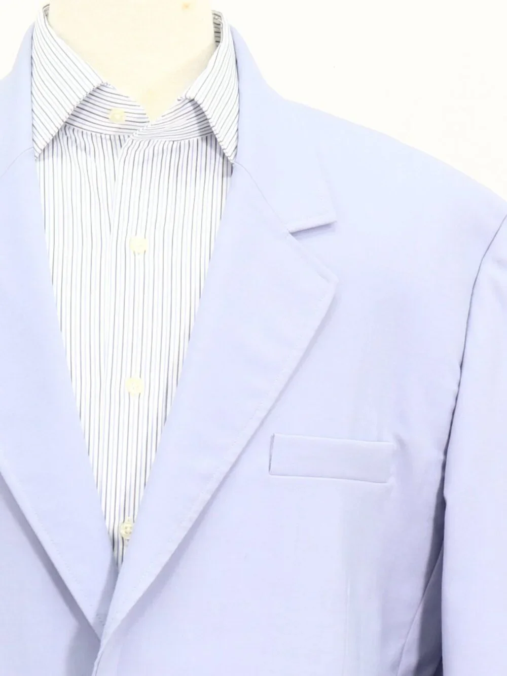 3.1 Phillip Lim 40L Blue Blazer Sport Coat Jacket 2-Button Solid W871